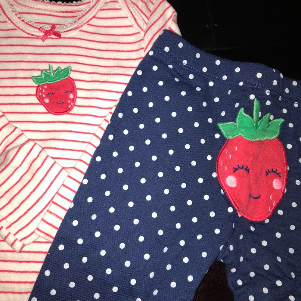 Strawberry Outfit Set